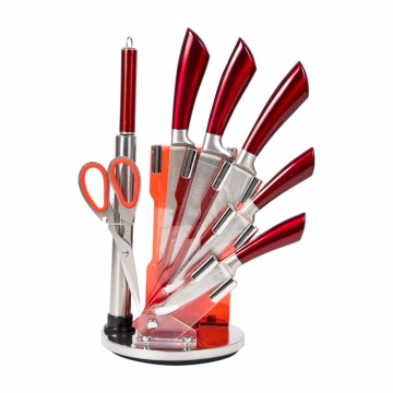 Food Grade 8 PCS Stainless Steel Kitchen Chef Knife Set