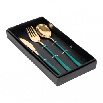 Amazon Hot Sell Hotel Stainless Steel Kitchen Utensils Tableware / Kitchenware Cutlery Set