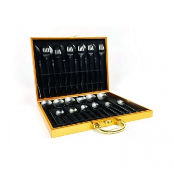 Stainless Steel Cutlery 24/12/8/4 Pieces Gift Box Silverware Set